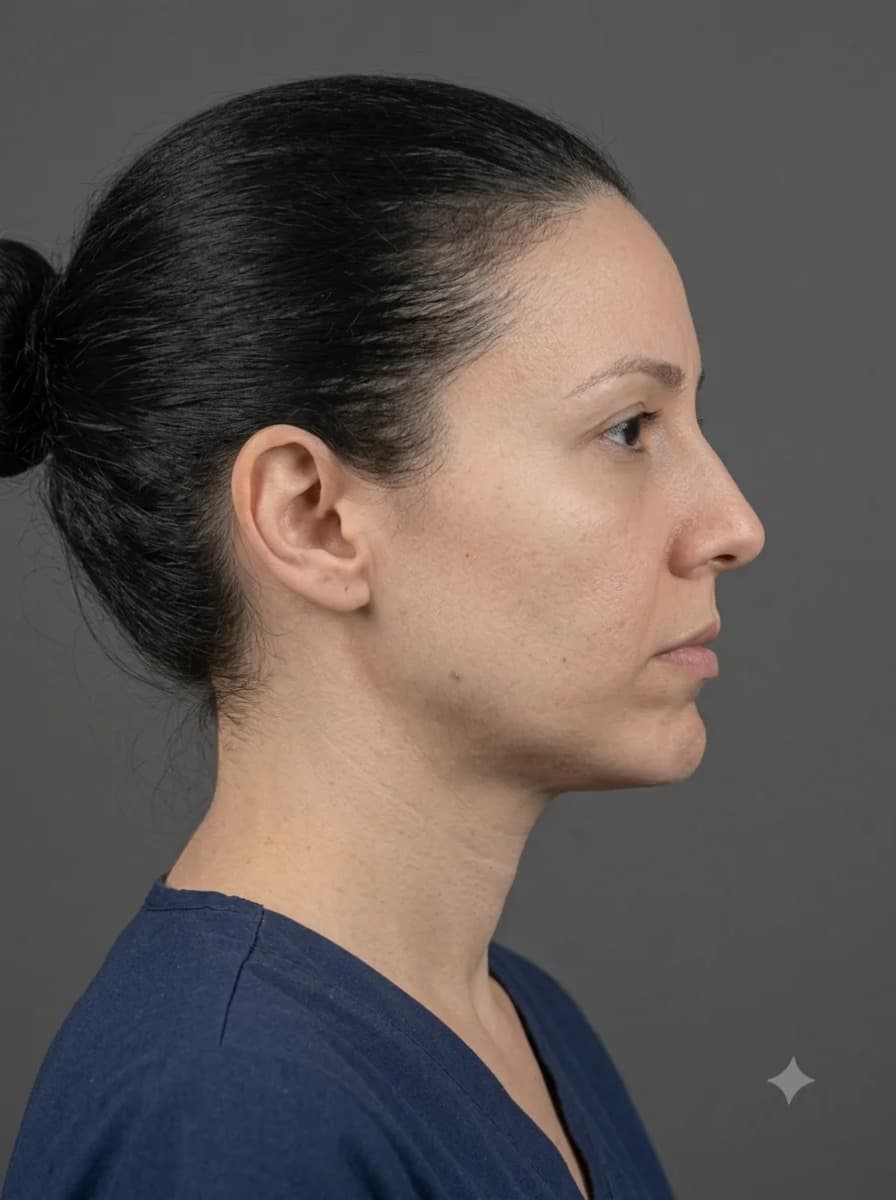 Aproximação visual previamente salva pelo FacePlan; não é resultado de paciente